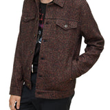 Evans Modern Trucker Jacket with Shank Closure