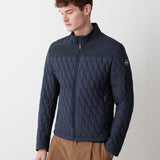Men's Ultrasound Quilted Stand Collar Jacket