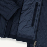 Men's Ultrasound Quilted Stand Collar Jacket