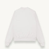 Nower Ribbed Stretch Cotton Crewneck Sweatshirt