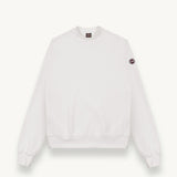 Nower Ribbed Stretch Cotton Crewneck Sweatshirt
