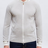 Premium Blouson Cardigan with Zipper