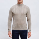 Premium Cable Highneck with Zipper