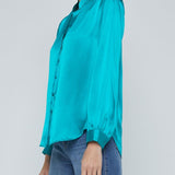 Bianca Band Collar Blouse