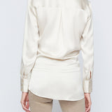 Sora Wrap Front Blouse
