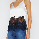 Bryna Lace Mix Cami