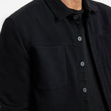 Bushwick Long-Sleeve Diagonal Terry Jacket