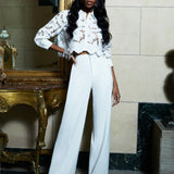 Seychelle Cropped Button Down