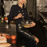 Toulouse Crop Crew Neck Cardigan