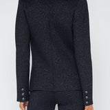 Kenzie Metallic Knit Blazer
