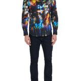 Aurora Borealis Long Sleeve Classic Fit Shirt