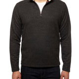 Virgo Classic Fit Sweater with Quarter Zipper Closure