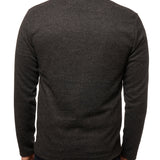 Virgo Classic Fit Sweater with Quarter Zipper Closure