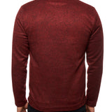 Virgo Classic Fit Sweater with Quarter Zipper Closure