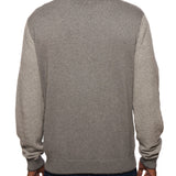 Draco classic fit sweater with quarter zip closure