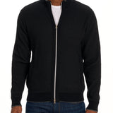 Buzz classic fit sweater with zipper front