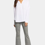 Becky Popover Blouse - Optic White