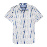 Shipping Lines Short Sleeves Shirt