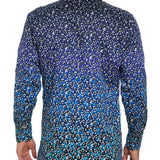 Casa Aqua Long Sleeve Classic Fit Shirt