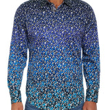 Casa Aqua Long Sleeve Classic Fit Shirt