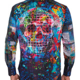 Disco Skull Long Sleeve Shirt