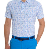 Calder Printed Polo Shirt