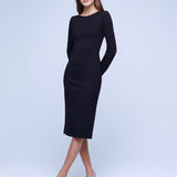 Aries Back Zipper Dress
