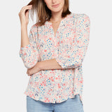 Spring Pintuck Blouse