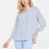 Pintuck Blouse