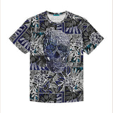Kwt Artistic Skull Graphic T-shirt
