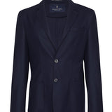 Solid Dobby Loro Piana D-Constructed Shirt Jacket