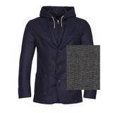 Check Pattern Loro Piana D-Constructed Jacket
