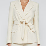 Jordana Wrap Belted Blazer