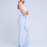 Abiilene High-Rise Baby Boot Slit Jeans
