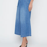 Elowyn High Rise Cropped Palazzo Pant