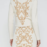 Kota Jacquard Cardigan