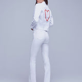 Janelle Slim Raw Jacket Love