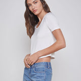 Dana Short Sleeves Crop Tee