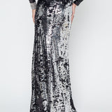 Sequin Zeta Long Skirt