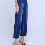Wanda High-Rise Crop Wide Leg Pants