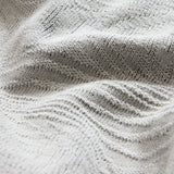 Long Sleeve Crew With Wave Texture