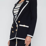 Kenji Boyfriend Knit Blazer
