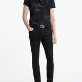 Stencil Raw Edge T-Shirt
