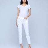 Alexia High-Rise Crop Cigarette