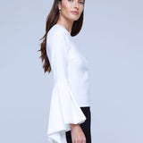 Chase Ruffle Sleeve Top