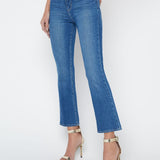 Mira High Rise Cropped Micro Boot