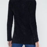 Baileigh Satin Lapel Knit Blazer