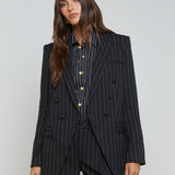 Kendi Long Double Breasted Blazer