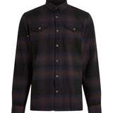 Dale Regular Fit Long Sleeve Western Sport Shirt with Button Closure