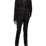 Dale Regular Fit Long Sleeve Western Sport Shirt with Button Closure